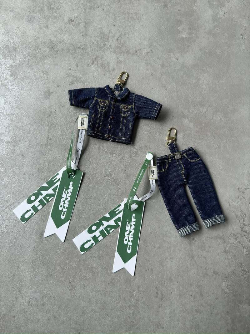 Mini Set Jeans Keychains